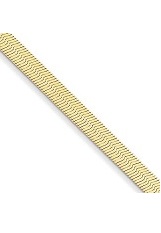 superb real gold 5.00 silky herringbone bracelet for kids 